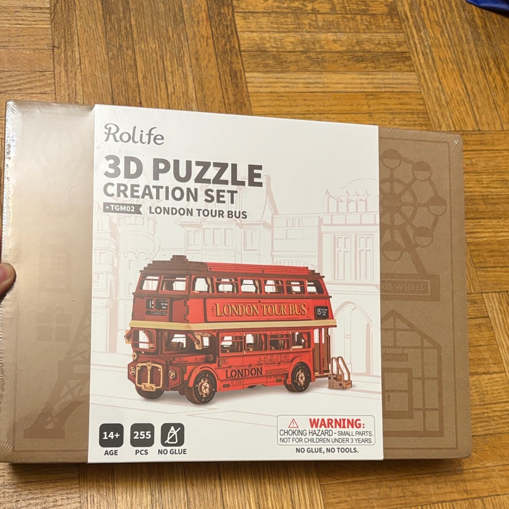 Rolife 3D Puzzle Creation Set - London Tour Bus